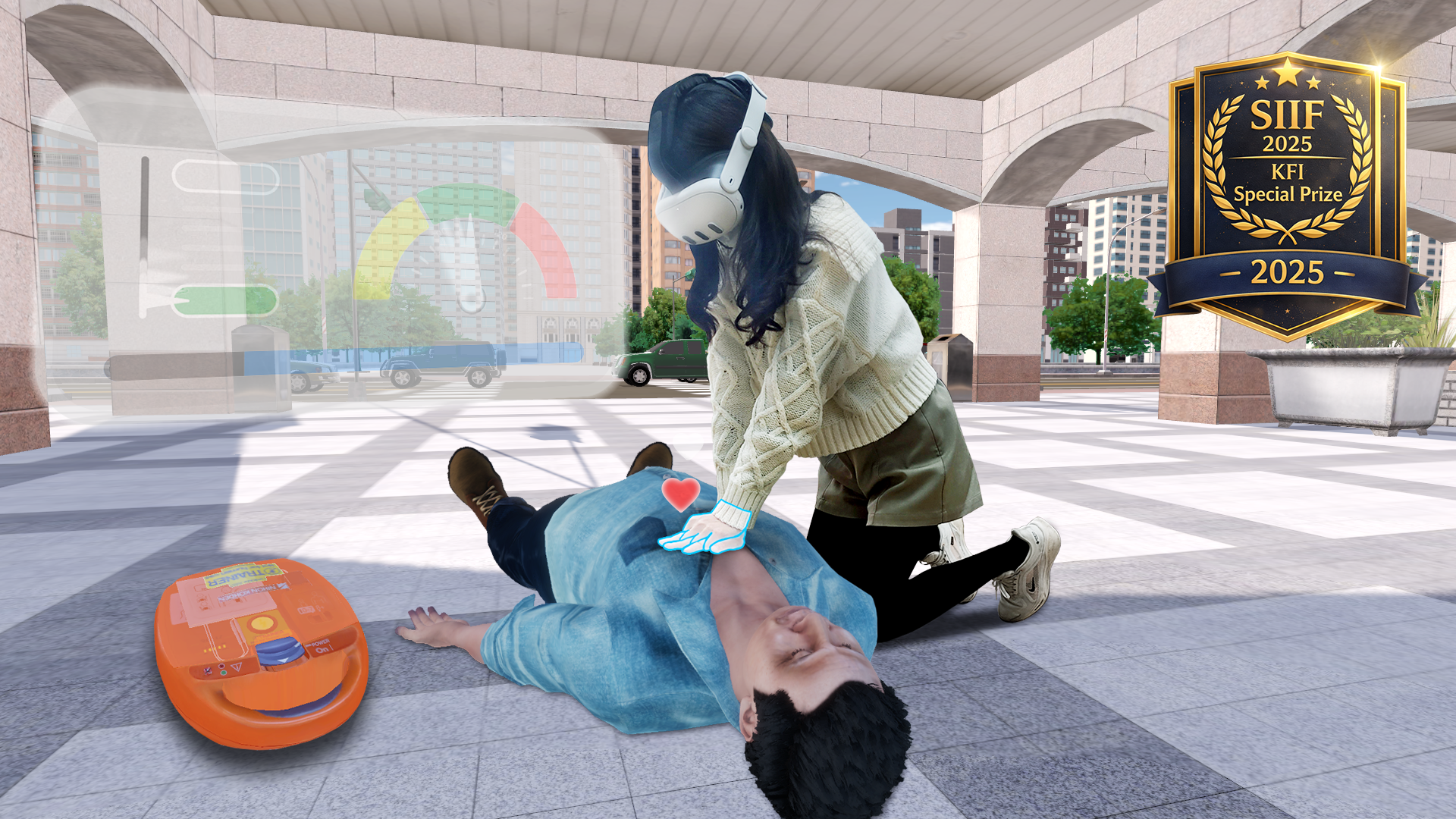 MR CPR+AED 沉浸式教學與訓練平台